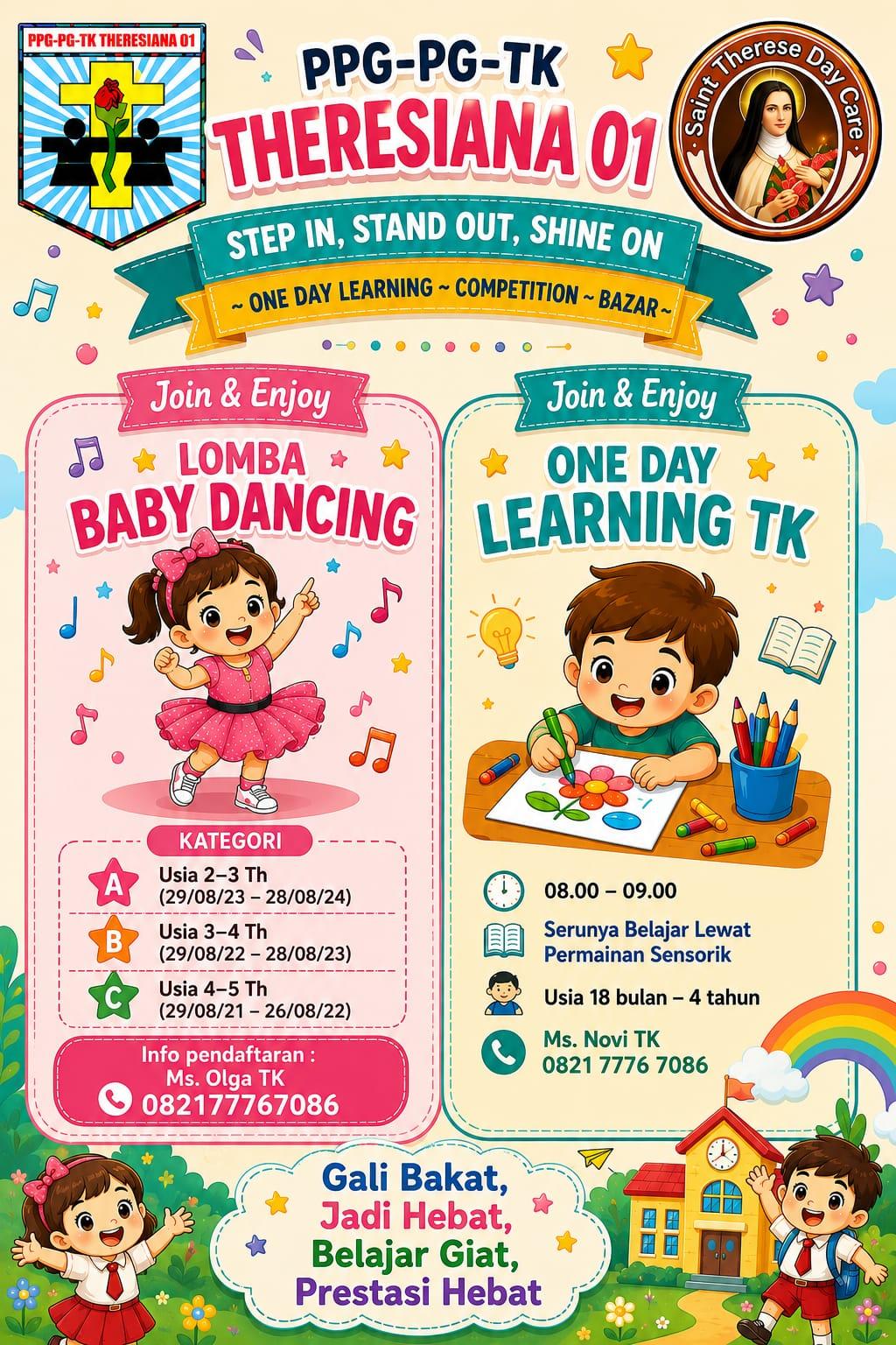 Lomba dan One Day Learning PPG-PG-TK Theresiana 01